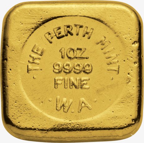 1 oz Lingot d'or coulé (Perth Mint)