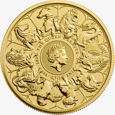 1 Uncja Bestie Królowej The Completer Złota Moneta | 2021