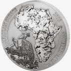 1 Uncja Rwanda Trzewikodziób Srebrna Moneta | 2019