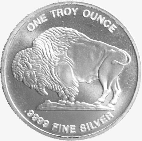 Серебряная монета Американский Бизон (Баффало) 1 унция