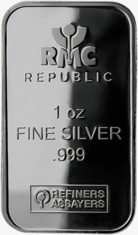 1 oz Silver Bar | Republic Metals