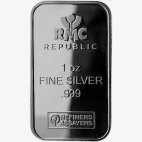 1 oz Silver Bar | Republic Metals