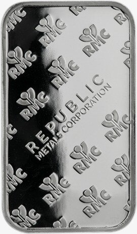 Серебряный слиток Republic Metals 1 унция