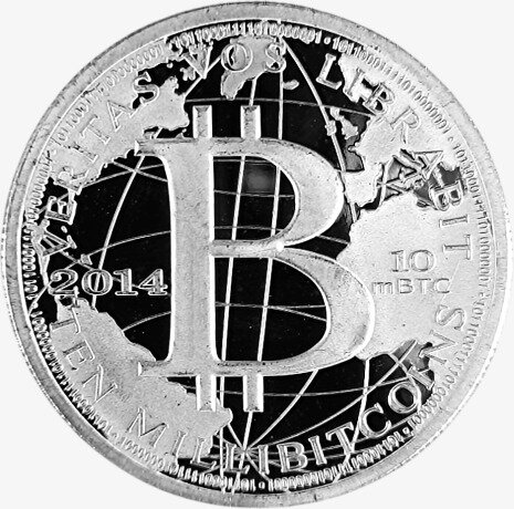 1 oz Silver Bitcoin