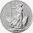 Британия (Britannia) 1 унция 2018 Oriental Border Серебряная монета