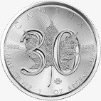 1 oz Silver Maple Leaf 30th Anniversary Coin (2018)
