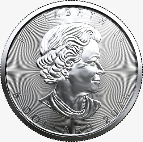 1 oz Maple Leaf Silbermünze (2020)