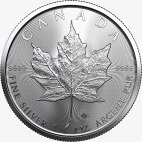 Серебряная монета Кленовый Лист 1 унция 2021 (Maple Leaf)
