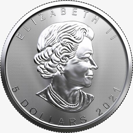 1 oz Maple Leaf Silbermünze (2021)