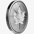 Серебряная монета Кленовый Лист 1 унция 2018 Углубленный Рисунок (Incuse Coin)