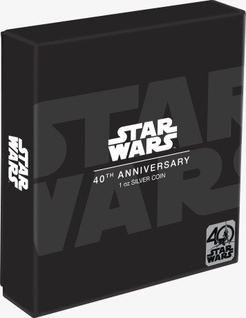 1 oz Star Wars 40 Aniversario | Plata | 2017