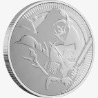 Серебряная монета Звездные Войны Дарт Вейдер 1 унция 2020 (STAR WARS Darth Vader)