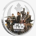 Серебряная монета Звездные Войны Восстание 1 унция 2017 (STAR WARS Rogue One - Rebellion)