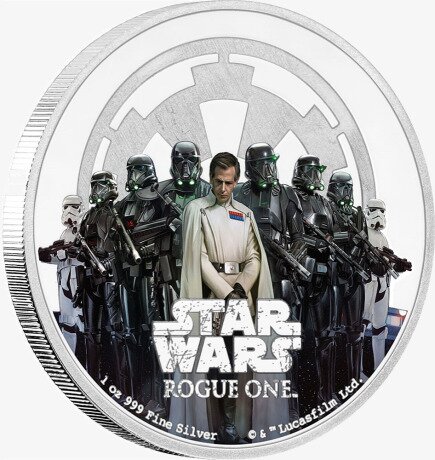 1 oz STAR WARS Rogue One - L'Empire | Argent | 2017