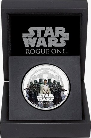 Серебряная монета Звездные Войны Изгой-один. Истории 1 унция 2017 (STAR WARS Rogue One - The Empire)