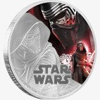 Серебряная монета Звездные Войны Пробуждение Силы - Кило Рен™ 1 унция 2016 (STAR WARS Kylo Ren)