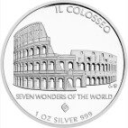 Серебряная монета Колизей 1 унция 2015 (The Colosseum)