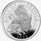 1 oz Tudor Beasts The Bull of Clarence | Argento | Proof | 2023