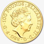 1 Uncja Lunar UK Rok Koguta Złota moneta | 2017