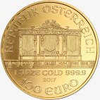 Золотая монета Венская Филармония 1 унция 2017(Vienna Philharmonic)