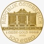 Золотая монета Венская Филармония 1 унция 2023 (Vienna Philharmonic)