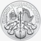 Серебряная монета Венская Филармония 1 унция 2017 (Vienna Philharmonic)