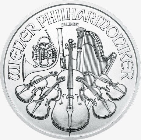 1 oz Vienna Philharmonic Silver Coin (2019)