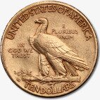 10 Dolarów Amerykański Orzeł "Indian Head" Złota Moneta | 1908-1933