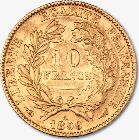 10 Francos Franceses Cérès 2. República | Oro | 1848-1852