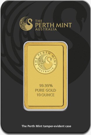 10 oz Lingot d'Or | Perth Mint