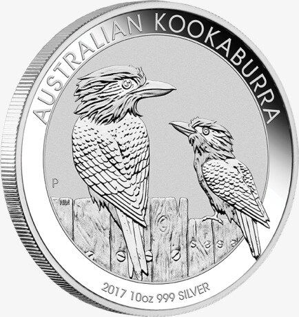 10 Uncji Kookaburra Srebrna Moneta | 2017