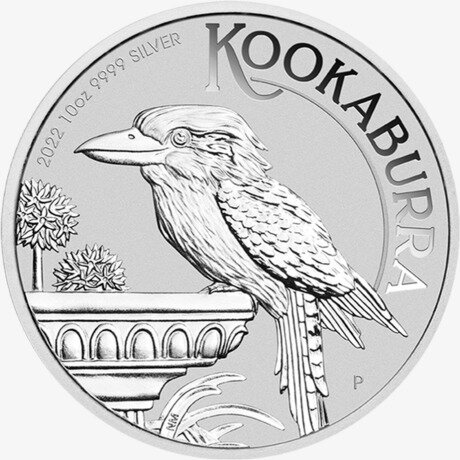 10 Uncji Kookaburra Srebrna Moneta | 2022