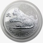10 oz Lunar II Tiger | Silver | 2010