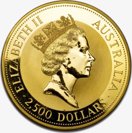 Золотая монета Наггет Кенгуру 10 унций 1991 (Nugget Kangaroo)