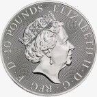 10 oz Queen's Beasts Yale of Beaufort Silver Coin (2020)