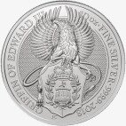 Серебряная монета Звери Королевы Грифон 10 унций 2018 (Griffin)