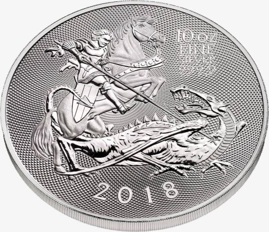 10 oz The Valiant Silver Coin (2018)