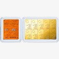 10 x 1/10 oz Lingotto d&#039;oro CombiBar® (Valcambi)