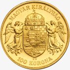 100 Corone d'oro Francesco Giuseppe I d'Ungheria