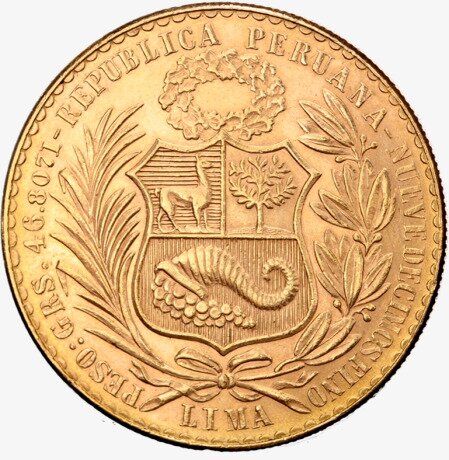 100 Soles Peruviani | Oro | anni diversi