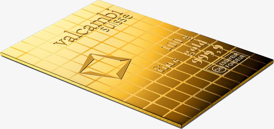 100 x 1g CombiBar® | Gold | Valcambi | Embalaje dañado