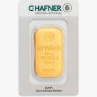 100g Lingote de Oro | C.Hafner | fundido