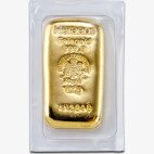 Золотой слиток Heraeus 100 г литой