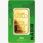 100g Barra de Oro | Nadir Gold | Acuñada