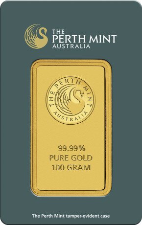 100g Lingot d'Or | Perth Mint | circulé