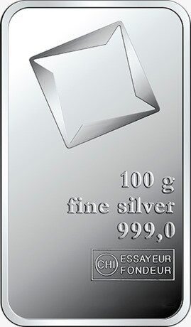 100g Silver Bar | damaged