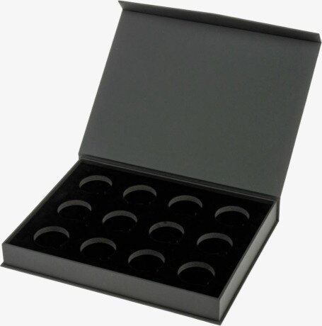 12 x 1 oz Lunar III Silbermünzen Box