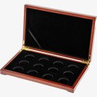 12 x 1oz Lunar III Gold Coins Wooden Box