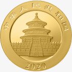 Золотая монета Китайская Панда 15 г 2020 (China Panda)