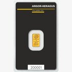 1g Gold Bar | Argor-Heraeus | Kinebar